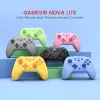 Nova Lite Çoklu Platform Kablosuz Oyun Kumandası, PC, Steam, Switch, iOS ve Android Uyumlu Hall Effect 20Hz Turbo (Sky Blue)