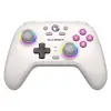 Nova Wireless Switch Pro Controller Switch/Lite/OLED için; Hall efektli JoySticks, RGB LED, Turbo, programlanabilir, hareket kontrolü, uyandırma fonksiyonu (beyaz)
