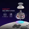 Nova Wireless Switch Pro Controller Switch/Lite/OLED için; Hall efektli JoySticks, RGB LED, Turbo, programlanabilir, hareket kontrolü, uyandırma fonksiyonu (beyaz)