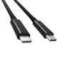 Novoo Type-C to Type-C 3A Şarj ve Data Kablosu Siyah 1 Metre