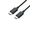 Novoo Type-C to Type-C 3A Şarj ve Data Kablosu Siyah 1 Metre