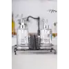 Novy Standlı 2li Sıvı Sabunluk Siyah