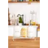 Novy Standlı 2li Sıvı Sabunluk (White)