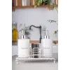 Novy Standlı 2li Sıvı Sabunluk (White)