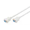 Null-Modem Kablo, D-Sub 9 - D-Sub 9, Dişi - Dişi, 1.8m