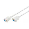 Null-Modem Kablo, D-Sub 9 - D-Sub 9, Dişi - Dişi, 1.8m