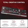 Numark MixTrack Go Kompakt Bluetooth DJ Controller; 2 Deck, Stems Kontrolü, Smart Fader, Kapasitif Dokunmatik Jog Wheel, USB-C, Serato DJ Lite & Algoriddim djay Dahil, Taşınabilir DJ Mikseri