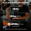 Numark MixTrack Go Kompakt Bluetooth DJ Controller; 2 Deck, Stems Kontrolü, Smart Fader, Kapasitif Dokunmatik Jog Wheel, USB-C, Serato DJ Lite & Algoriddim djay Dahil, Taşınabilir DJ Mikseri