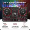Numark Party Mix Iıı Dahili Işıklı Bluetooth DJ Controller; 2 Deck, 16 Pad, Stems Kontrolü, Beat Assist, Smart Fader, USB-C, Serato DJ Lite & Algoriddim djay Dahil, Başlangıç DJ Seti