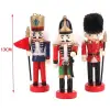 Nutcracker Premium Ahşap Fındıkkıran Asker Figürleri (6lı), 13 cm