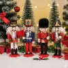 Nutcracker Premium Ahşap Fındıkkıran Asker Figürleri (6lı), 13 cm