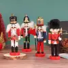 Nutcracker Premium Ahşap Fındıkkıran Asker Figürleri (6lı), 13 cm