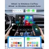 Oem Kablolu CarPlay ve Oem Kablolu Android Auto için Mini SE Pro Kablosuz Adaptör, iOS 10 ve Android 10 ve Üzeri Uyumlu, Hızlı Bağlantı, Gecikme Yok, Koyu Mavi