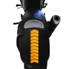 Ok Tasarımlı Floresan Turuncu Çamurluk Kask Stickerı