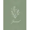 Olive Green Journal, 8.5x11in, 200pg