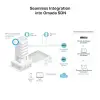 Omada EAP773 9300 Mbps Wi-Fi 7 10G Port Tavan Tipi Access Point