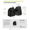 One Go Backpack 45L; Sage, El Çantası