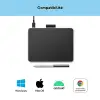 One S kalem tableti, pilsiz EMR kalemi, Bluetooth bağlantısı, Windows, Mac, Chromebook ve Android için – yaratıcı yeni başlayanlar, dijital çizim ve günlük ofis işleri için ideal.