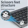 Onezero Kablosuz Türkçe Klavye Mouse Set Şarjlı Klavye Mouse 2.4G USB Dongle ve Bluetooth Bağlantılı Ergonomik Tasarım Kablosuz Keyboard Fare Titanyum Renk ZR609