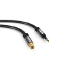 Optik ses Mini-TOSLINK kablosu – 1,5m
