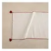 ORADEA PÜSKÜLLÜ RUNNER BORDO 45X145 CM