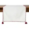 ORADEA PÜSKÜLLÜ RUNNER BORDO 45X145 CM