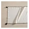 ORADEA PÜSKÜLLÜ RUNNER SİYAH 45X145 CM