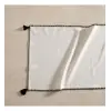 ORADEA PÜSKÜLLÜ RUNNER SİYAH 45X145 CM