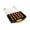 Org/13 Organizer, Polypropylene, Siyah/Sarı, 13, 1 Adet