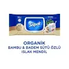Organik Bambu Badem Sütlü Islak Mendil 1x50