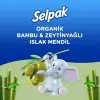 Organik Bambu Zeytinyağlı Islak Mendil 1x50