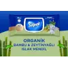 Organik Bambu Zeytinyağlı Islak Mendil 1x50