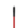 Örgülü USB Type C Kablo, Kırmızı (100 cm)