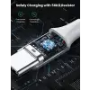 Örgülü USB Type-C Şarj ve Data Kablosu, 50 cm