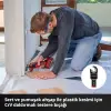 Orijinal Einhell 6 Parça Multitool Seti (Dalma, HCS Yarım Daire, CrV Dalma, Karbür Uçlu Yarım Daire Testere Bıçağı, Karbür Delta Rasp, Esnek Spatula – Open Back bağlantılı) - 49708106