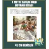 Orman Macerası Dev Rulo Boyama Kağıdı 4 Metre Genişlik, 45 cm