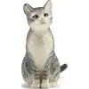 Oturan Kedi Figürü, 4 cm