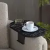 Oval dekoratif yan sehpa