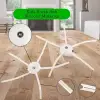 Ozemtek 4 Adet Yan Fırça Roborock Q7 Max Q7 Max Plus ile uyumlu
