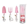 P2232003 pembe plastik 3lü set