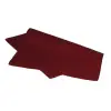 Pamuklu Amerikan Servis, 33x45 cm, 2li Set (Bordo)