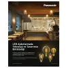 PANASONIC E27 FİL ST64 LAMBA, SARI IŞIK 7W 630LM 2000K GOLD