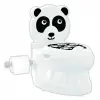 Panda Eğitici Lazımlık Educational Potty Tuvalet Siyah