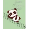 Panda Temalı Porteli Müzik Defteri