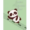 Panda Temalı Porteli Müzik Defteri