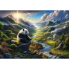 Pandanın Huzur Durağı 500 Parça Puzzle
