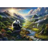 Pandanın Huzur Durağı 500 Parça Puzzle