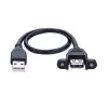 Panel tipi USB uzatma kablosu, 50 cm