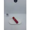 Parıldayan Elmas İşlemeli Mini Doldurulabilir Parfüm Şişesi 10 ML (Kırmızı)