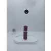 Parıldayan Elmas İşlemeli Mini Doldurulabilir Parfüm Şişesi 10 ML (Mor)